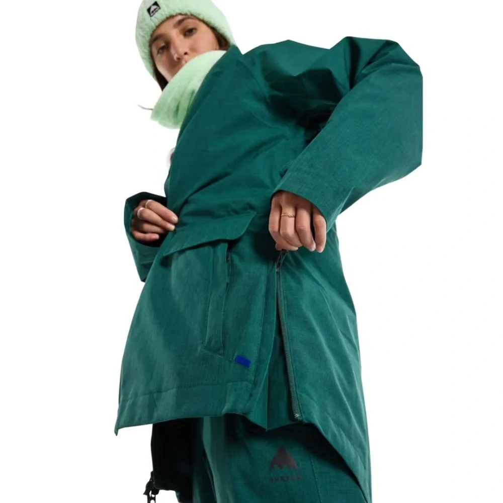 BURTON LALIK 2L SNOWBOARD JACKET - WOMENS Medium - Picture 10 of 15